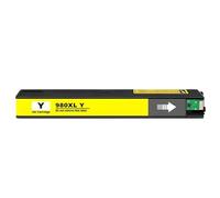DEFIYAN 980 980XL Compatible Ink Cartridge Compatible With Officejet Enterprise Color X555dn X555xh X585dn Printers(1PCS YELLOW)