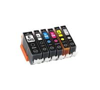 DEFIYAN AM Compatible Ink Cartridge Compatible With PGI 525 CLI 526 Compatible With IP4850 IP4950 IX6550 MG5150 MG5250 MG5350(1SET)