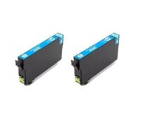 DEFIYAN AU T812XL Compatible Ink Cartridge Compatible With WF-3820 WF-3825 WF-4830 WF-4835 WF-7830 WF-7840 WF-7845(2pcs Cyan)