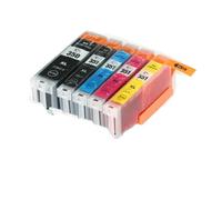 DEFIYAN BCI 350 351 350XL 351XL Compatible Ink Cartridge Compatible With PIXUS MG5430 5530 5630 Printers BCI-350 BCI-351 BCI350 BCI351 Color(1 SET)