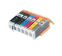 DEFIYAN BCI-350XL BCI-350 BCI-351XL BCI-351 Compatible Ink Cartridge Compatible With PIXUS MG6330 MG6530 MG6730 7130(1 SET)