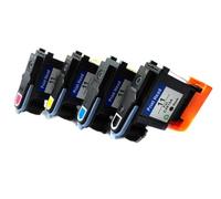 DEFIYAN C4810A C4811A C4812A C4813A Ink Cartridge Compatible With HP11 Compatible With Models 500 800 100 110 50ps K850 1200 2250 1700 2600(1BK 1C 1M 1Y)