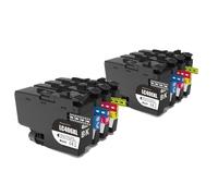 DEFIYAN Capacity Compatible Ink Cartridge Compatible With HL-JF1 MFC-J4335DW J4345DW J4535DW J5855DW J5955DW J6555DW J6955DW(BKCMY-2SET)