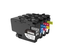 DEFIYAN Capacity Compatible Ink Cartridge Compatible With HL-JF1 MFC-J4335DW J4345DW J4535DW LC406XL 406XL(1 SET (4PCS))