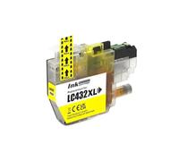 DEFIYAN Capacity Compatible Ink Cartridge LC432XL Compatible With MFC-J5340DW MFC-J5740DW MFC-J6540DW MFC-J6740DW MFC-J6940DW Printers(1PCS YELLOW)