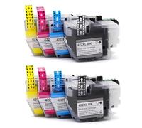 DEFIYAN Capacity LC422XL Ink Cartridge Compatible With MFC-J5340DW MFC-J6940DW MFC-J5740DW MFC-J5345DW J6540DW Printers(LC422XL-4Color 2set)