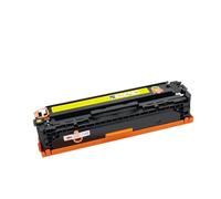 DEFIYAN CE320A CE321A CE322A CE323A Compatible Color Toner Cartridge Compatible With Color CP1525N 1525NW CM1415FN 1415FNW Printers(Yellow)