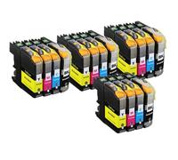 DEFIYAN Color Compatible Ink Cartridge Compatible With MFC-J5720 MFC-J4120 MFC-J4620 MFC-J5320 DCP-J562DW MFC-J480DW LC233 LC231(4 SETS (16PCS))