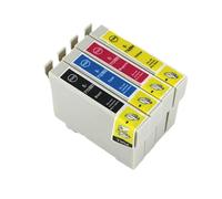 DEFIYAN Color Compatible Ink Cartridge Compatible With Stylus SX210 SX115 DX4000 DX4050 T0711H T0715 T0711 T0712 T0714 T0891(1 SET (4PCS))