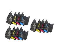 DEFIYAN Compatibility Ink Cartridge Compatible With MFC J430W J825DW J5910DW J625DW J6510 J6710 J6910DW Models LC1240 LC1280 LC73 LC75 LC12(3 set)