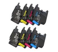 DEFIYAN Compatibility Ink Cartridge Compatible With MFC-J6910CDW J6710CDW J840N J280W Compatible With LC12 LC17 LC40 LC71 LC400 LC1220 LC1240 LC1280(2 set)