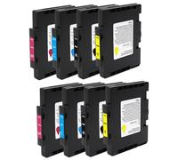 DEFIYAN Compatibility Ink Cartridge Compatible With SG800 SG400 Sublimation InkJet Compatible With SawGrass Virtuoso Printer(8pcs 2set)