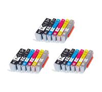DEFIYAN Compatibility Ink Cartridge PGI 470 CLI 471 Compatible With TS5040 TS6040 MG5740 MG6840 MG7740 Printers(3 set)