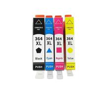 DEFIYAN Compatible 364XL Ink Cartridge Compatible With 5520 5524 6510 6520 7510 B109 B110 B209 B210 C309 C310 C410(1SET(4PC))