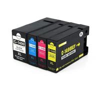 DEFIYAN Compatible 4Color PGI1400 PGI-1400XL Ink Cartridge Compatible With MAXIFY MB2040 MB2340 MB2140 MB2740 Printer PGI-1400 1400(1 Set)