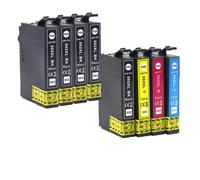 DEFIYAN Compatible 502XL Ink Cartridge Compatible With Expression XP5100 XP5105 Workforce WF-2865 WF-2860 Printers(5BK 1C 1Y 1M)