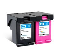 DEFIYAN Compatible 63XL Ink Cartridge Compatible With 63 Compatible With Deskjet 1110 2130 2131 2132 3630 4250 5220 5230 5232 5252
