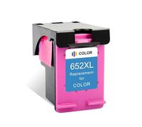 DEFIYAN Compatible 652XL Ink Cartridge Replacement Compatible With 652 652 XL Suitable Compatible With 1115 1118 2135 2136 3635 3636 3835 4535 Printers(1PCS COLOR)