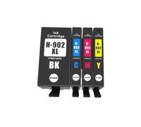 DEFIYAN Compatible 902 Ink Cartridge Compatible With 902XL And HP906 Fits OfficeJet Pro 6968 6975 6978 6954 6960 6962 Printers(1 SET (4 PCS))