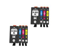 DEFIYAN Compatible 903XL Ink Cartridge Compatible With 903 And 907 Compatible With OfficeJet Pro 6950 6960 6970 Printers(2 SETS (8 PCS))