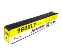 DEFIYAN Compatible 980 Ink Cartridge Compatible With Officejet X585dn X585f X585z X555dn X555xh Printers 980 980XL(1PCS-YELLOW)