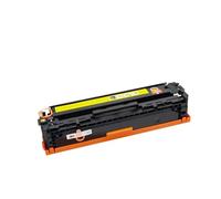 DEFIYAN Compatible CB540A CB541A CB542A CB543A 125A Toner Cartridge Compatible With Laser Printers CP1215 CP1515n CP1518ni CM1312(YELLOW)