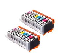 DEFIYAN Compatible CLI-65 PGI-65 65XL Ink Cartridge Compatible With PRO-200 PRO200 PRO 200 Printer(2 SETS(16PCS))