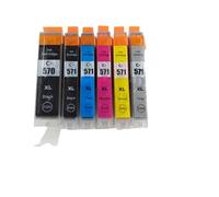 DEFIYAN Compatible Color Ink Cartridge Compatible With MG7750 MG7751 PGI-570XL PGI-570 CLI-571XL CLI-571(1 SET)