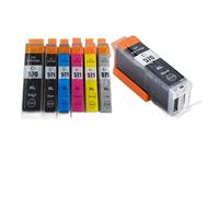 DEFIYAN Compatible Color Ink Cartridge Compatible With MG7750 MG7751 PGI-570XL PGI-570 CLI-571XL CLI-571(SEE FIGURE)