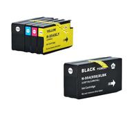 DEFIYAN Compatible Color Inkjet Ink Cartridge Compatible With 954 958 XL 954XL 958XL Compatible With Officejet 8710 8720 7720 7740 Printers(1SET ADD 1PCS BLACK)