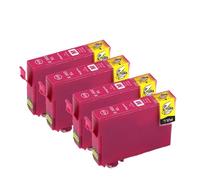 DEFIYAN Compatible E-502XL T502 T502XL Ink Cartridge Compatible With Expression Home XP-5100 XP-5105 WorkForce WF-2860DWF WF-2865DWF(4 Mag)