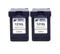 DEFIYAN Compatible Ink Cartridge 121 121XL Compatible With Photosmart C4750 C4780 C4783 C4785 C4788 C4793 C4795(2BK)