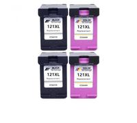 DEFIYAN Compatible Ink Cartridge 121 121XL Compatible With Photosmart C4750 C4780 C4783 C4785 C4788 C4793 C4795(2BK 2COLOR)