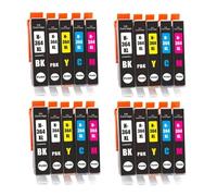 DEFIYAN Compatible Ink Cartridge 364XL Compatible With B8550 B8553 B8558 C5324 C5370 C5373 C5380 C5383 C309 C310 C410(4 SET 20PCS)