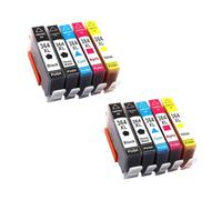 DEFIYAN Compatible Ink Cartridge 364XL Compatible With HP364 Photosmart 6520 7510 7515 7520 B010a B110a B110c B110e B111a Printer(4BK 2C 2Y 2M)