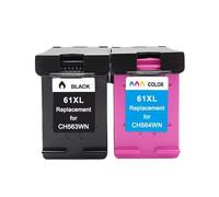 DEFIYAN Compatible Ink Cartridge 61 61XL Compatible With Printers 5530 2540 1050 2050 2510 3050 3054 3000 1000(1SET)