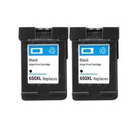 DEFIYAN Compatible Ink Cartridge 650XL Compatible With Printers 650 1015 1515 2515 2545 2645 3515 3545 4515 4645(BK(2PC))