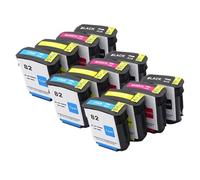DEFIYAN Compatible Ink Cartridge 82 CH565A Compatible With 10ps 20ps 120nr 50ps 111 500 500ps 500Plus 510 800 800ps(3 SET)