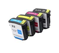 DEFIYAN Compatible Ink Cartridge 82 CH565A Compatible With 10ps 20ps 120nr 50ps 111 500 500ps 500Plus 510 800 800ps(1 SET)