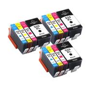 DEFIYAN Compatible Ink Cartridge 920XL Compatible With Officejet Series 6500 6500A 6000 7000 7500 7500A(3BK 3C 3M 3Y)