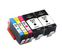 DEFIYAN Compatible Ink Cartridge 920XL Compatible With Officejet Series 6500 6500A 6000 7000 7500 7500A(2BK 1C 1M 1Y)