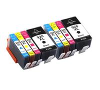 DEFIYAN Compatible Ink Cartridge 920XL Compatible With Officejet Series 6500 6500A 6000 7000 7500 7500A(2BK 2C 2M 2Y)