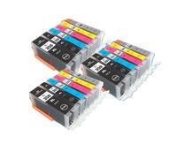 DEFIYAN Compatible Ink Cartridge BCI350 BCI351 Compatible With Printers MG5430 5530 6330 6530 7130 IP7230 MX923 IX6830 IP8730(6 COLORS X 3 SETS)