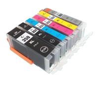 DEFIYAN Compatible Ink Cartridge BCI350 BCI351 Compatible With Printers MG5430 5530 6330 6530 7130 IP7230 MX923 IX6830 IP8730(1 SET -6 COLORS)