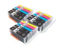 DEFIYAN Compatible Ink Cartridge BCI350 BCI351 Compatible With Printers MG5430 5530 6330 6530 7130 IP7230 MX923 IX6830 IP8730(5 COLORS X 3 SETS)