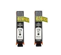 DEFIYAN Compatible Ink Cartridge Compatible With 178 178XL B109 B110 B210 C309 C310 C410 D5463 D5460 D5468 Printers 178 XL 178XL(2 BLACK)