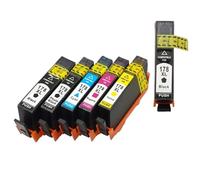 DEFIYAN Compatible Ink Cartridge Compatible With 178 178XL B109 B110 B210 C309 C310 C410 D5463 D5460 D5468 Printers 178 XL 178XL(5COLOR PLUS 1BK)