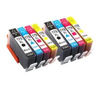 DEFIYAN Compatible Ink Cartridge Compatible With 178 178XL Compatible With B109 B110 B210 C309 C310 C410 D5463 D5460 D5468 Printers Compatible With 178 XL 178XL(2SET)