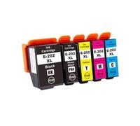 DEFIYAN Compatible Ink Cartridge Compatible With 202XL T202XL T02G1 T02H1 Compatible With Use With XP-6000 XP-6001 XP-6005 XP-6100 XP-6105(1SET)
