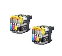 DEFIYAN Compatible Ink Cartridge Compatible With 203XL LC203 LC203XL Compatible With MFC-J4320DW J4420DW J4620DW J5520DW J5620DW J5720DW J460DW(2set 8colors)